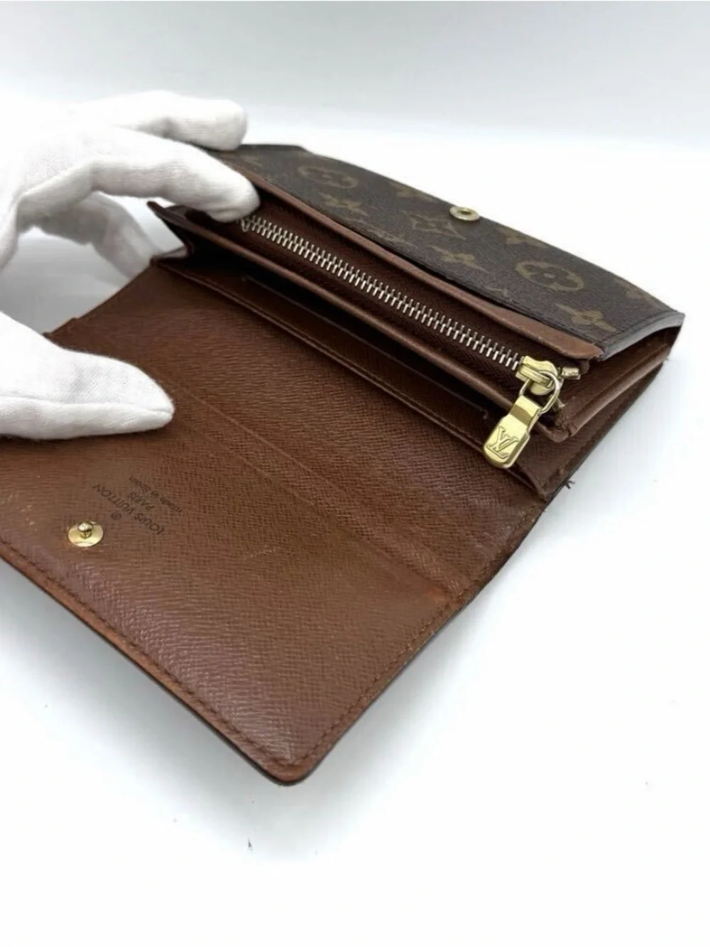 513 Monogram M61730 Louis Vuitton Portemonnaie Bietrezor L-s